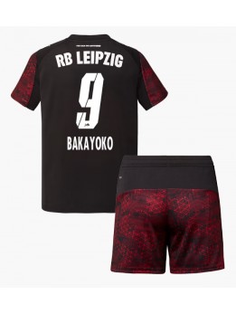 RB Leipzig Johan Bakayoko #9 Replika Tredje Kläder Barn 2025-26 Kortärmad (+ byxor)